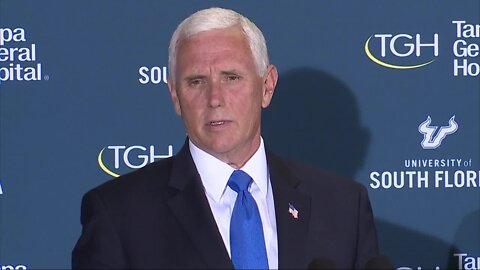 VP Pence: We are in a much better place to confront the rising cases impacting Fla.