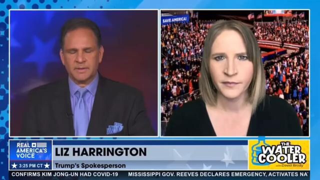 PRESIDENT TRUMP’S OFFICIAL SPOKESPERSON LIZ HARRINGTON WARNS THE DEEP STATE