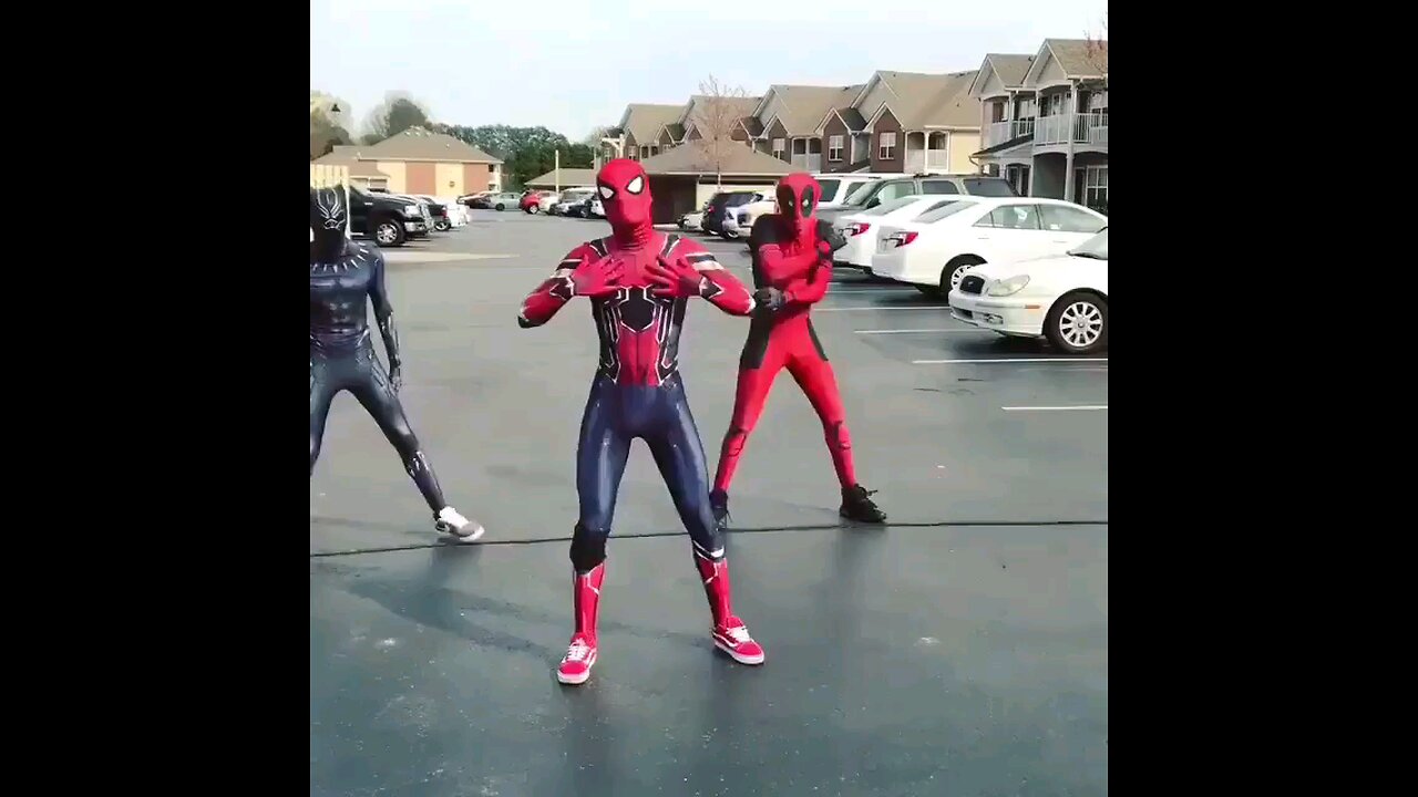 super hero dance