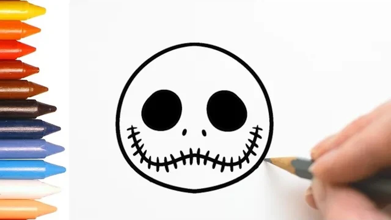 COMO DESENHAR JACK KAWAII