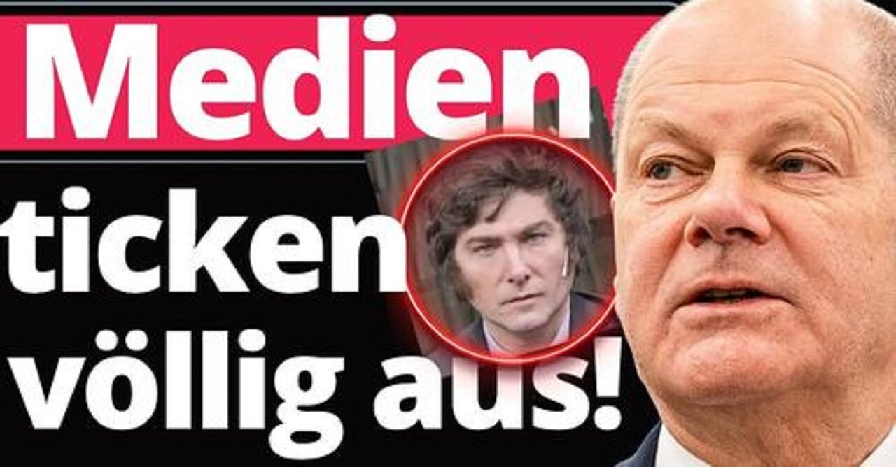 Linke Lügen-Medien in Panik: Scholz Eklat vor Milei Besuch!