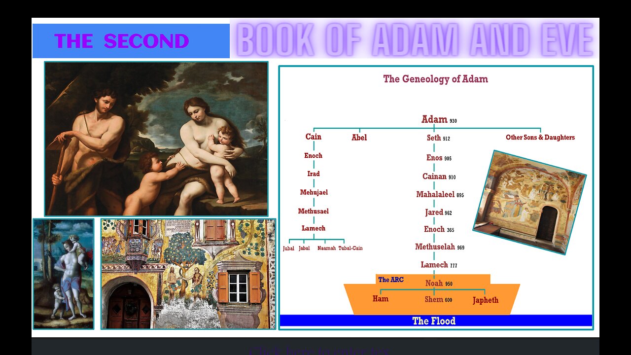 The Second Book Of Adam and Eve Chapters 1 - 12