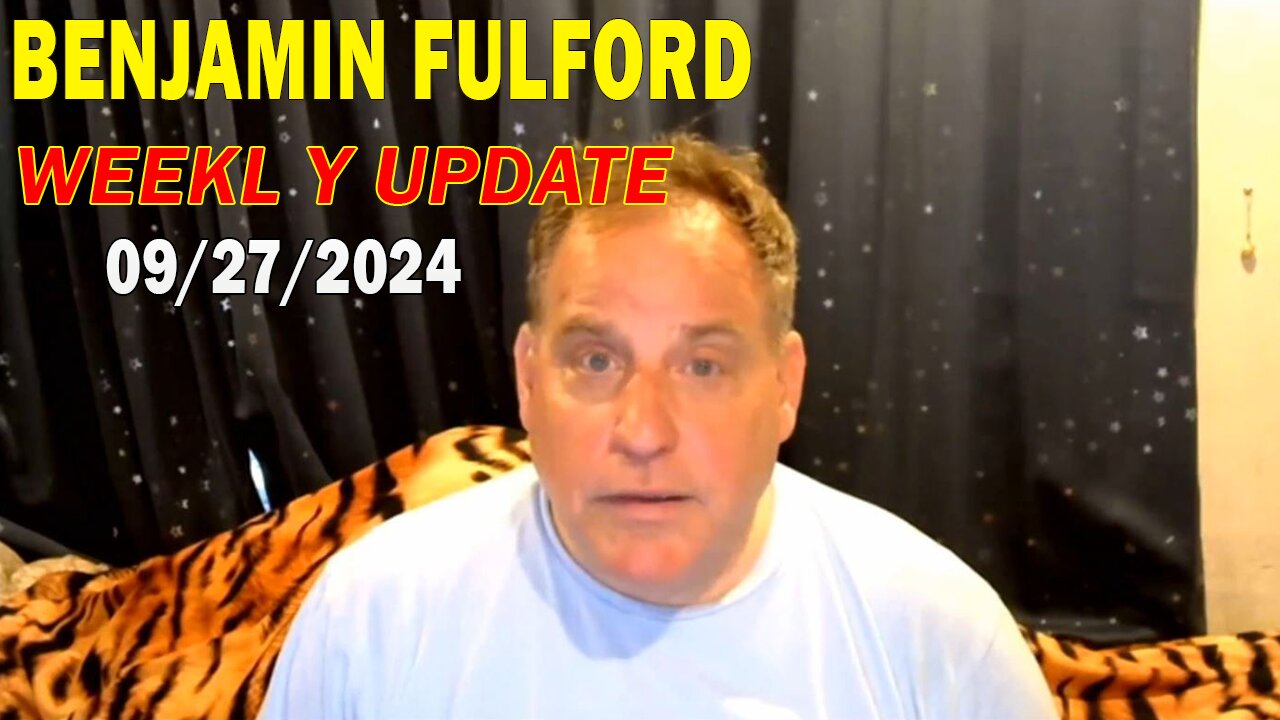 Benjamin Fulford Update Today September 27, 2024 - Benjamin Fulford