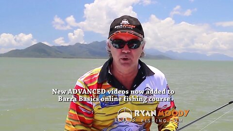 Catch BIG barra in open water. No snags or structure fishing water collisions