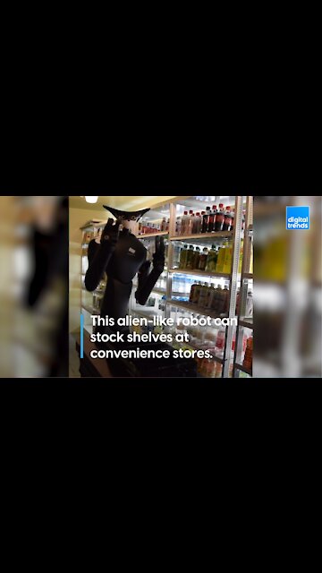 Convenience Store Robot Worker