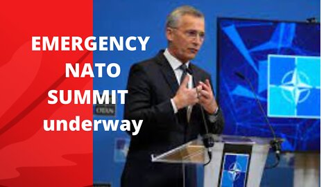 Emergency NATO summit underway