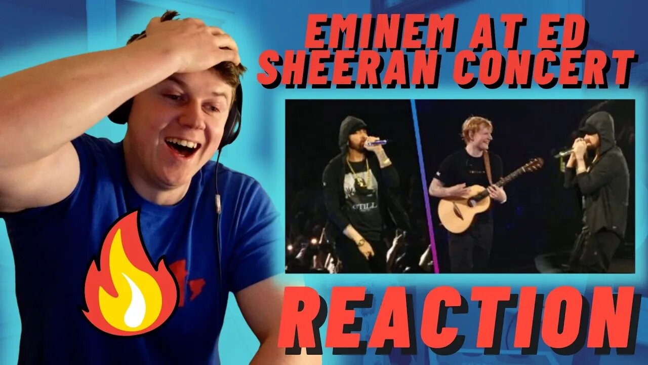 EMINEM SURPRISES FANS AT ED SHEERAN CONCERT IN DETROIT - IRISH REACTION