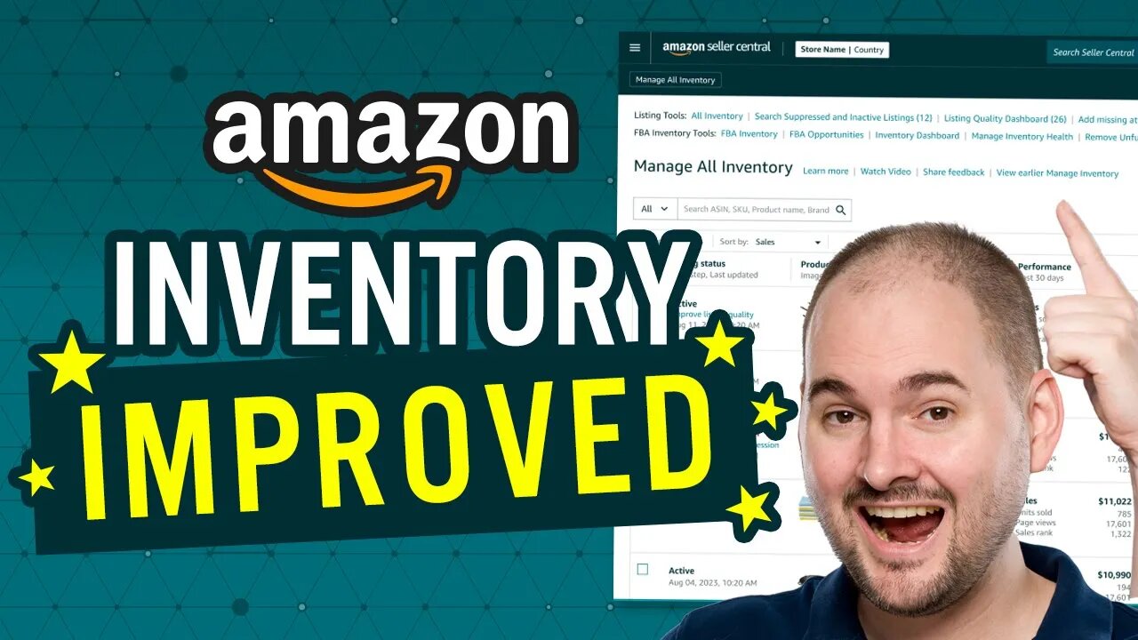 New Manage All Inventory Beta Console - Amazon Seller Central - Tips & Tricks