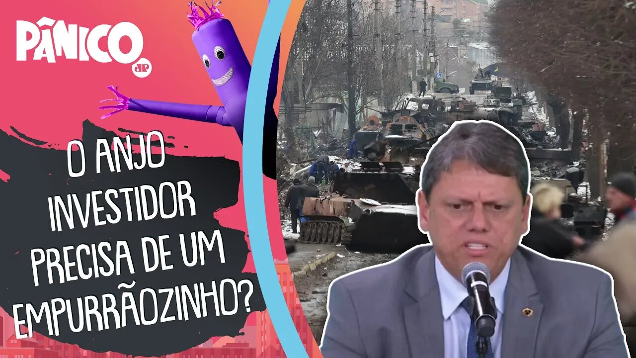 Tarcísio de Freitas: 'CRISES COMO A GUERRA NA UCRÂNIA CRIAM OPORTUNIDADES PRO BRASIL'