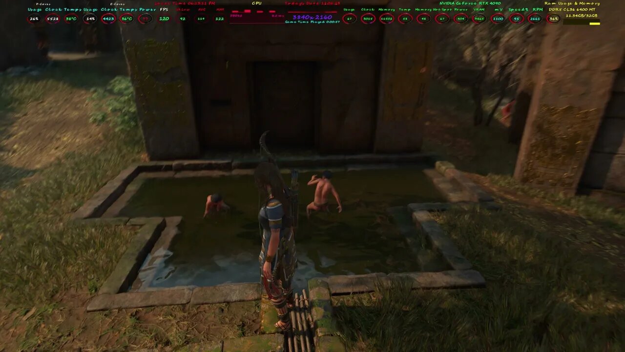 Shadow of the Tomb Raider 4k hdr ray tracing rtx 4090 3000mhz