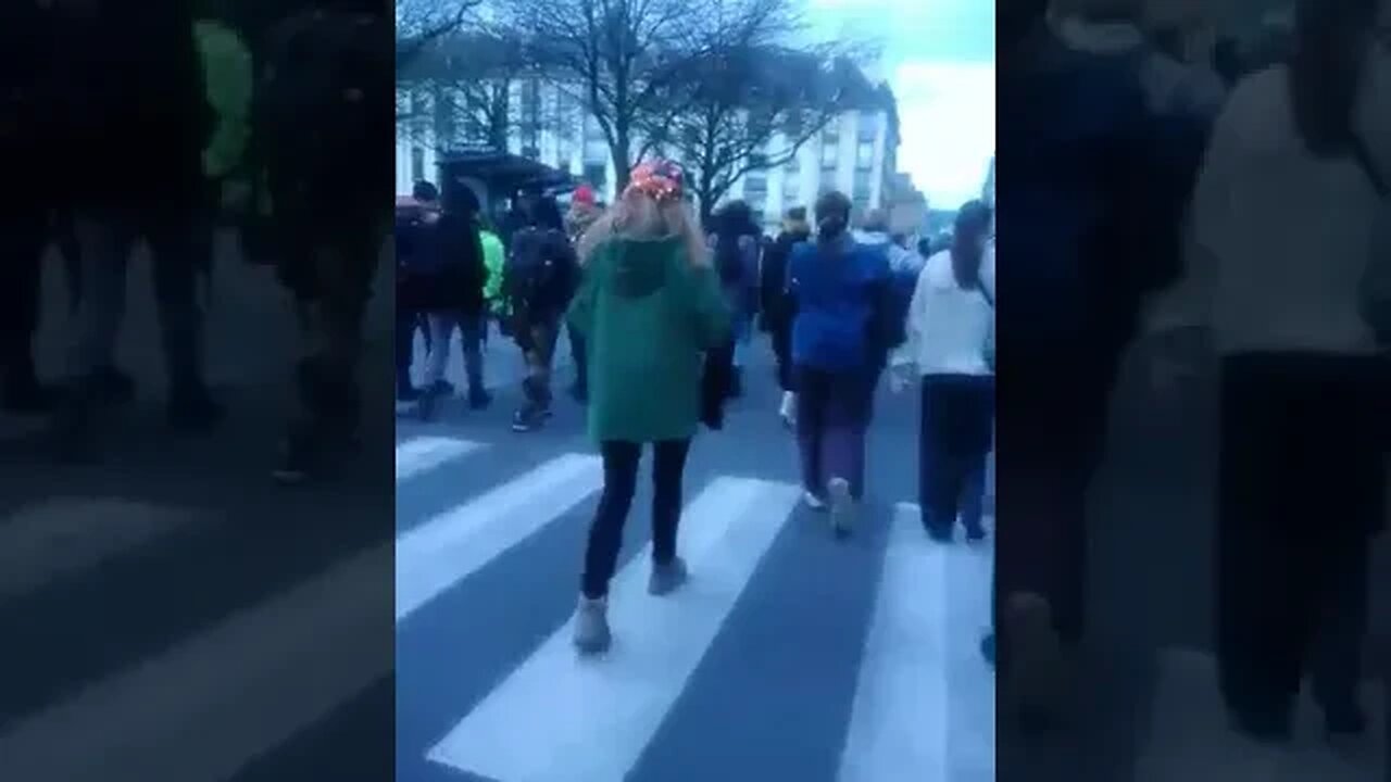 Manif a Rennes vidéo 2 et fin du samedi 25/03/2023