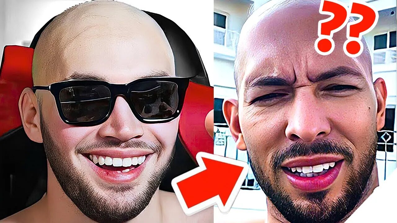 Andrew Tate Reacts To Adin Ross Going BALD