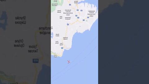 Missole Launched From The Submarine From The Area Just Southeast Of Balaklav