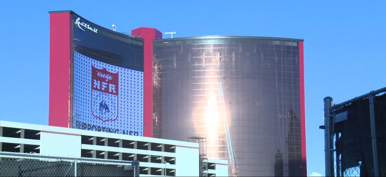 Watching the Nationals Final Rodeo on the biggest screen in the world