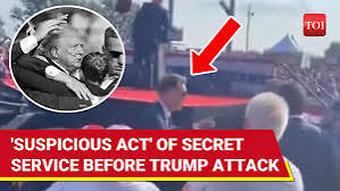 U.S. Secret Service's 'Dubious' Role? Moments Before Assassination attempt on Trumps Life.