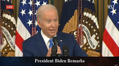 Joe Biden reveals efforts to stop Trump form running for President 9nov2022