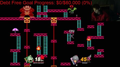 Meta Knight VS Shulk On The Hardest Difficulty In A Super Smash Bros Ultimate Match With Commentary