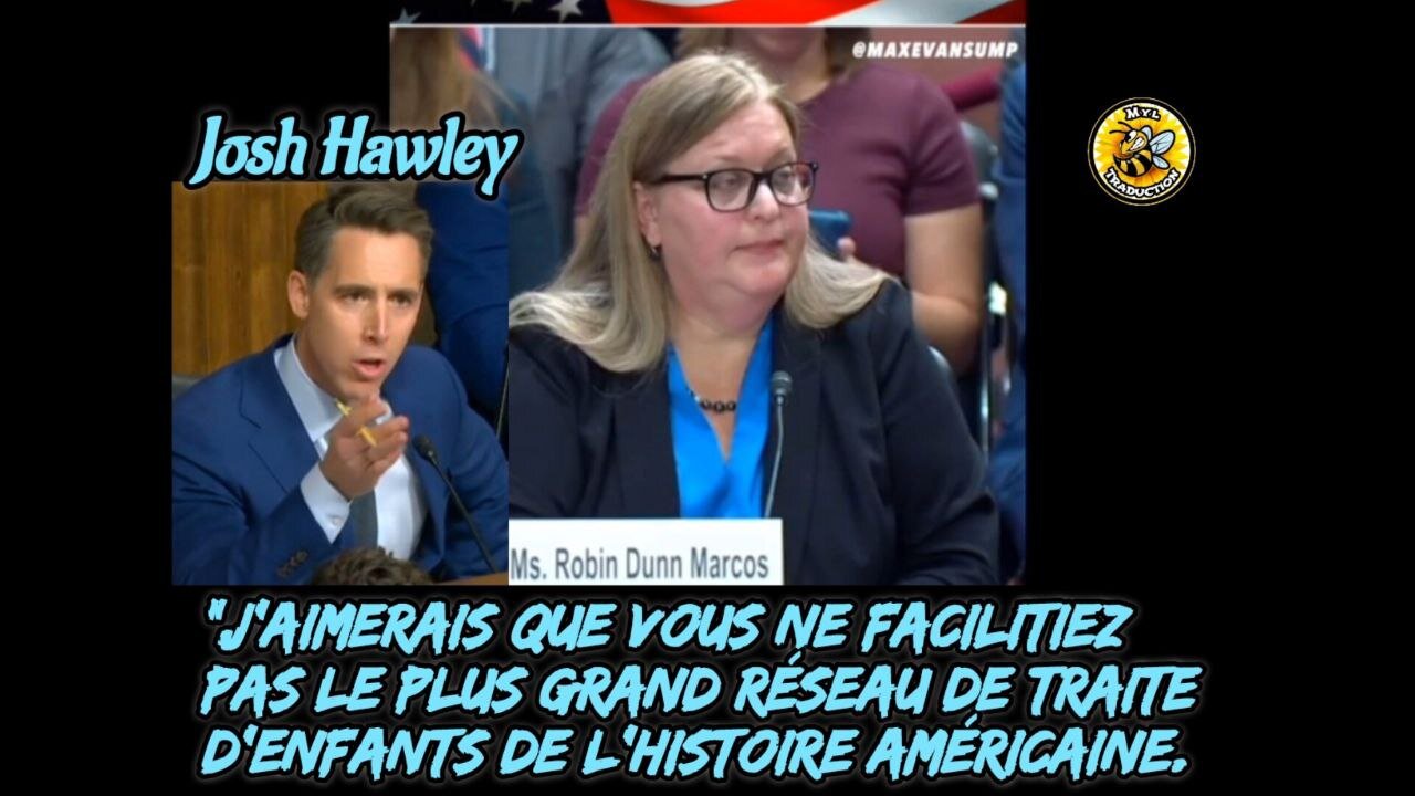 "J’aimerais que vous ne facilitiez pas le plus grand réseau de traite de l’histoire américaine"