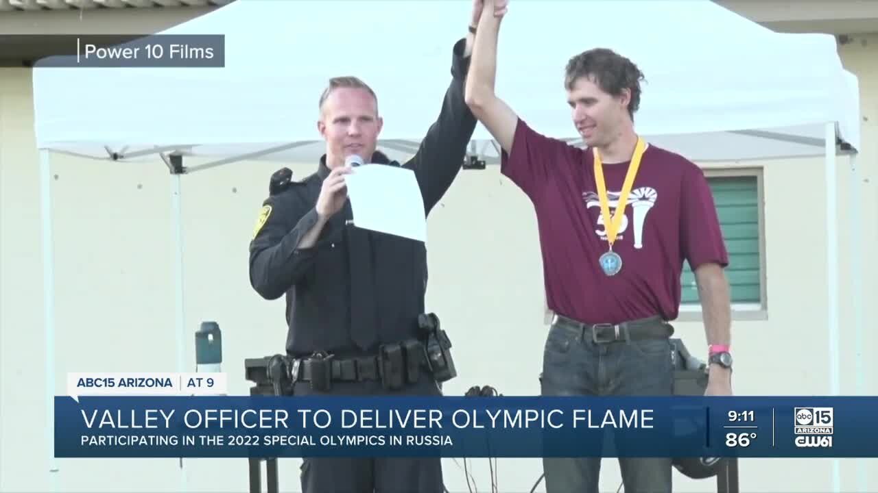 Paradise Valley officer to represent AZ in Special Olympics World Games in Russia