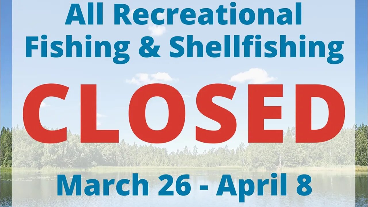 Fishing Is Now CLOSED!! Was Social Distancing Taken TOO FAR??!!