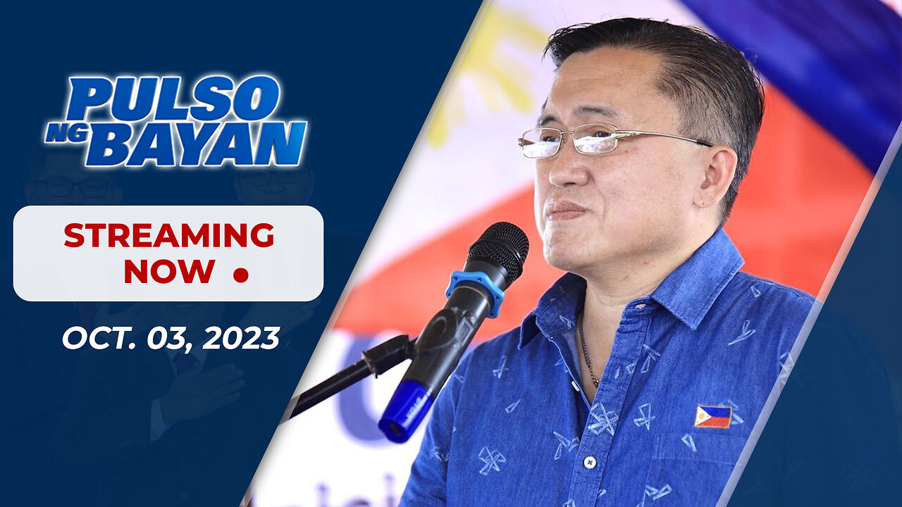 LIVE | Pulso ng Bayan kasama sina Admar Vilando at Jade Calabroso | October 3, 2023