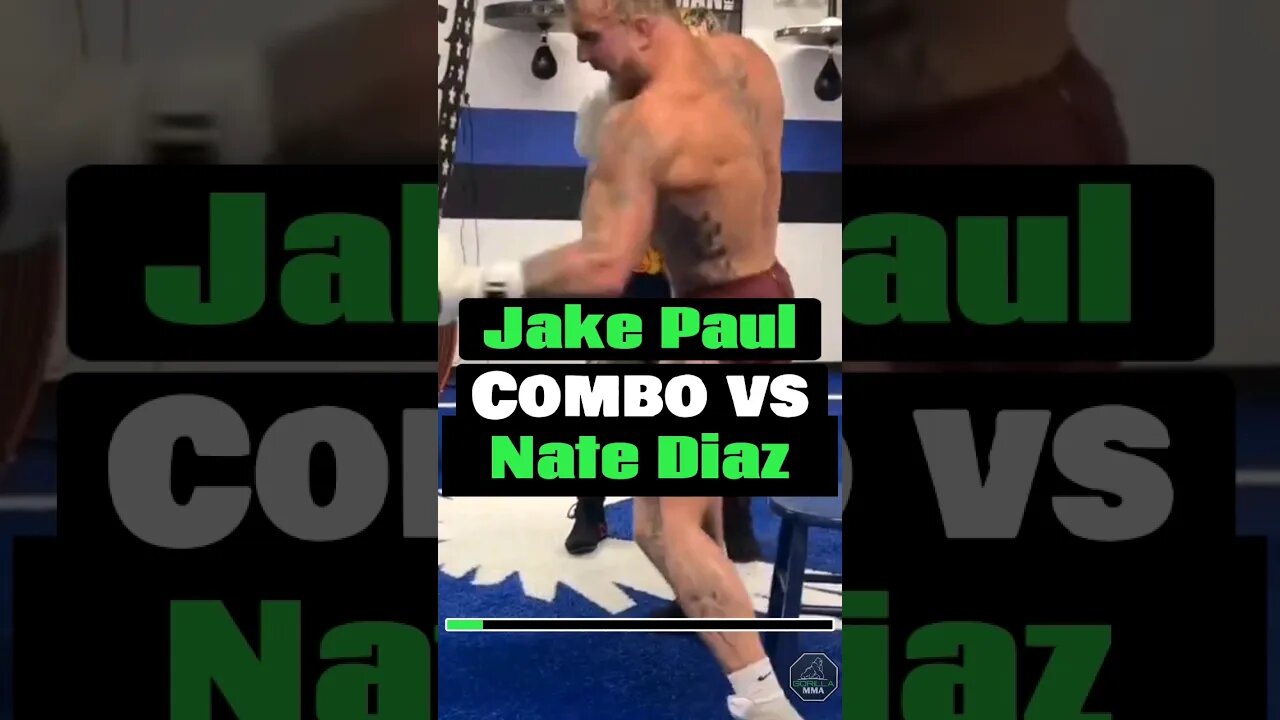 Jake Paul Combo vs Nate Diaz 😃 Up In Smoke Combo #shorts #ufc #boxing #mma