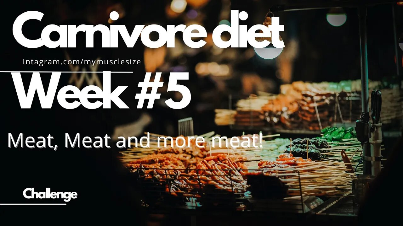Week #5 #carnivore diet #challenge 201lbs to 170lbs | I have reached a platou...