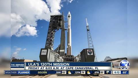 ULA's 120th mission launches Friday