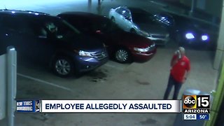 Gas station employee attacked in Phoenix