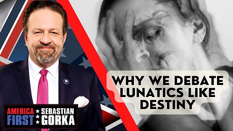 Why we debate lunatics like Destiny. James Fishback with Sebastian Gorka on AMERICA First