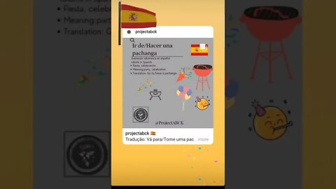 🇪🇸 Ir de/Hacer una pachanga
