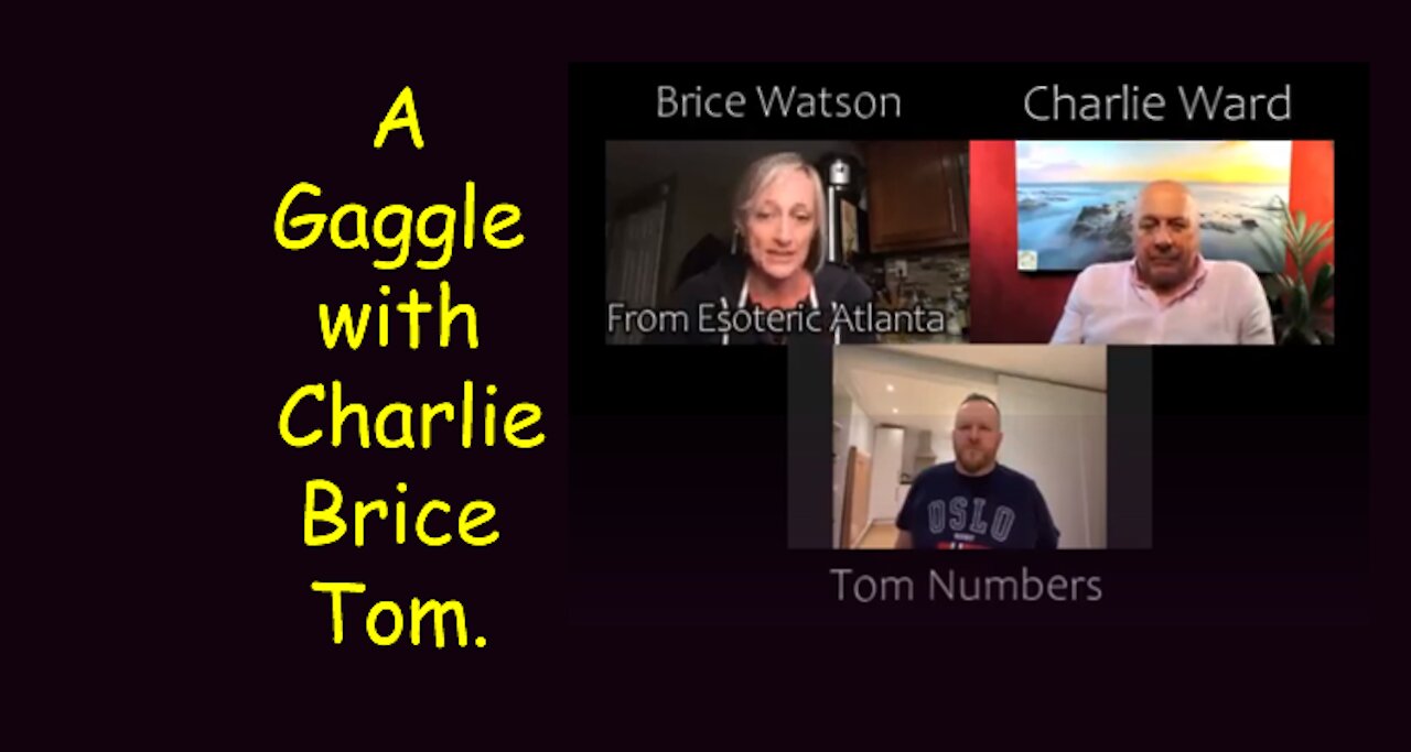 2021 MAR 08 A Gaggle with Charlie Ward, Brice Watson & Tom Numbers; White House in Atlanta Georgia