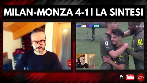 La sintesi di MILAN-MONZA 4-1