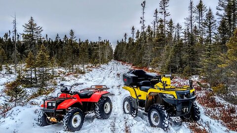 34 Year Old ATV V.S. New ATV | Northern WI 4 Wheeler Adventure Ride