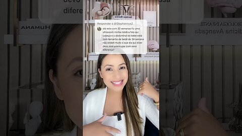 Qual é o tamanho ideal de um bebê de 32 semanas?