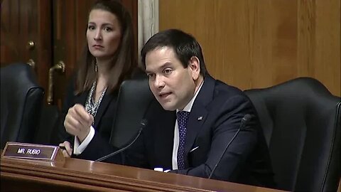 At Approps Hearing, Rubio Discusses China in Pharmaceutical Market, Disaster Response