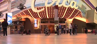 Monolith appears in downtown Las Vegas