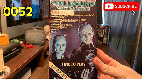 [0052] HELLBOUND - HELLRAISER II (1988) VHS [INSPECT] #hellboundhellraiser2 #hellboundhellraiser2VHS