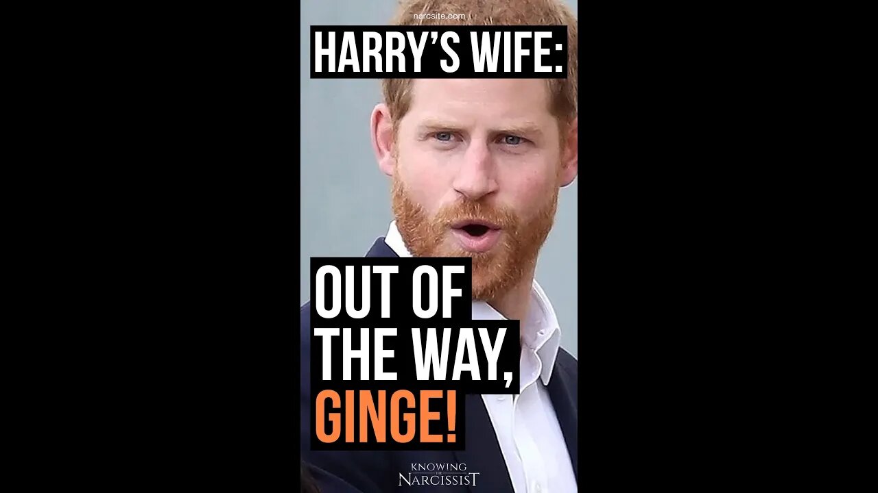 Harry’s Wife’s Shorts : Out of the Way Ginge!