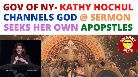 Gov Of New York, Kathy Hochul, Becomes Voice for Religious Leaders & Channels God At A Church Speech