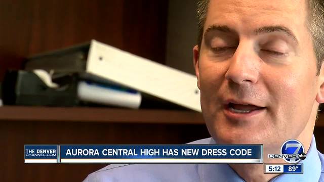 Aurora Central HS students react to stricter dress codes for 2017-18 school year