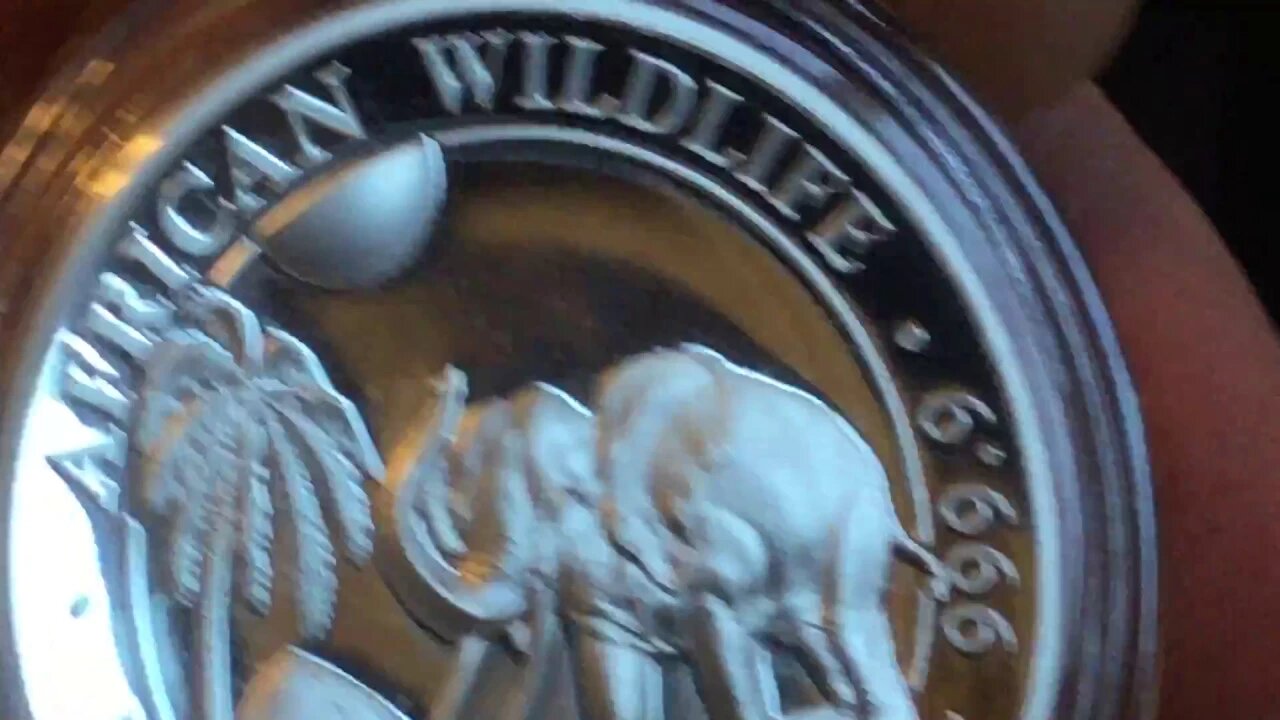 2017 Silver Proof High Relief Elephant Unboxing AND.....