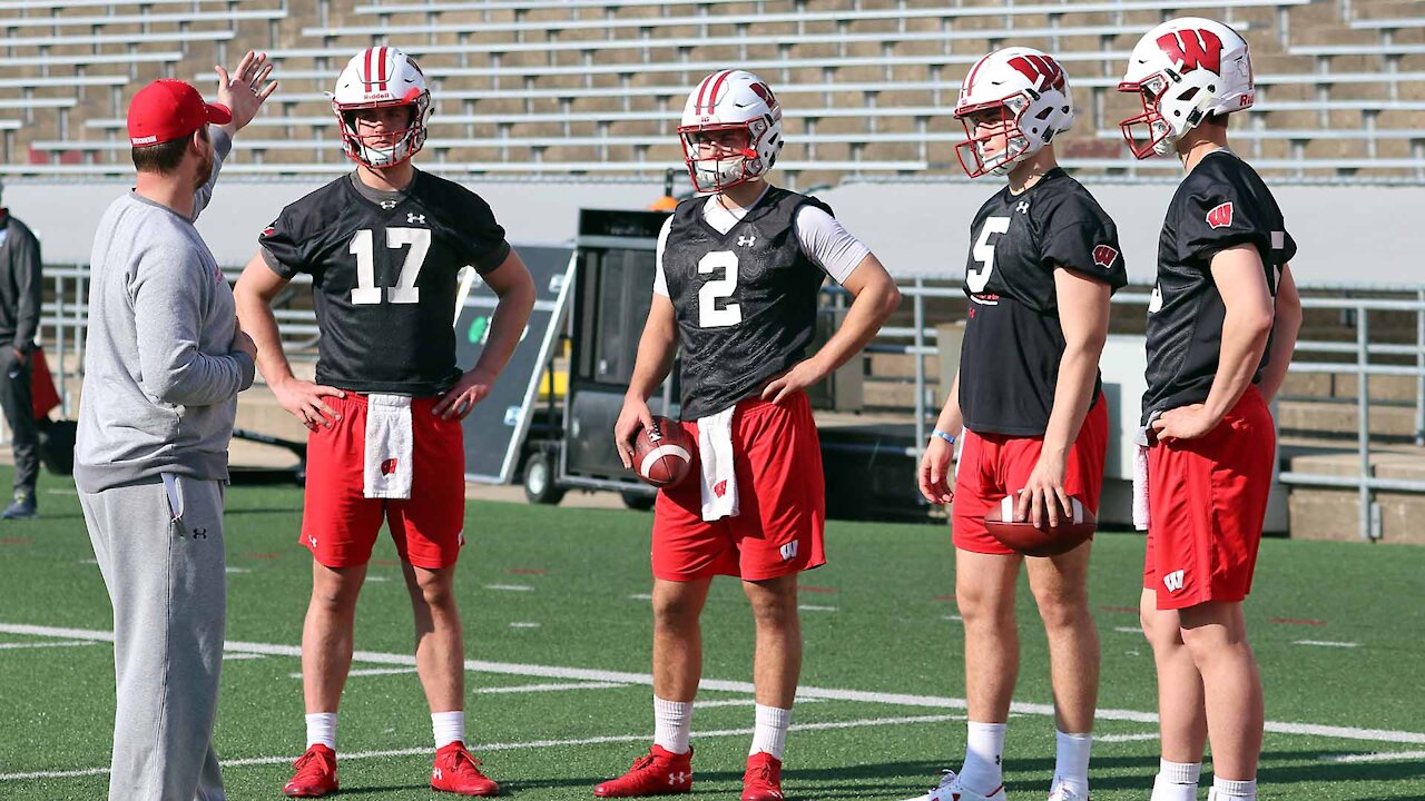 Former Kimberly quarterback Danny Vanden Boom poised to start at QB for the Badgers