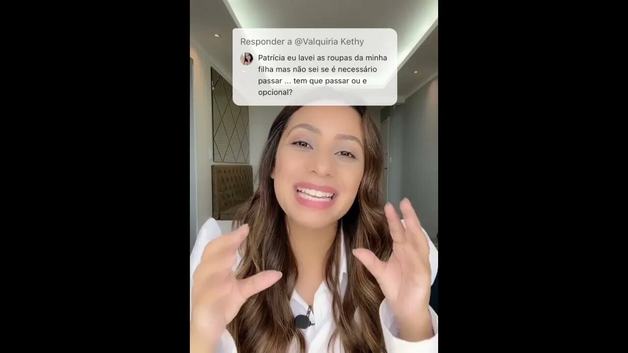 É necessário passar as roupas do bebê?