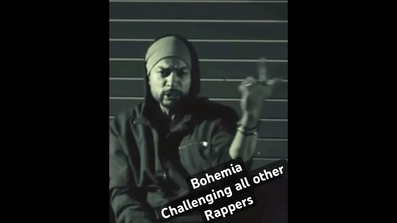 Bohemia challenges all Rappers #rap #bohemia #challenge