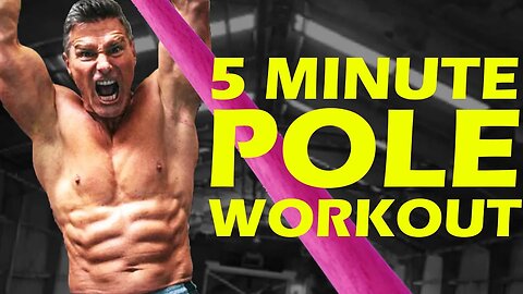 5 Minute Pole Workout | Clark Bartram