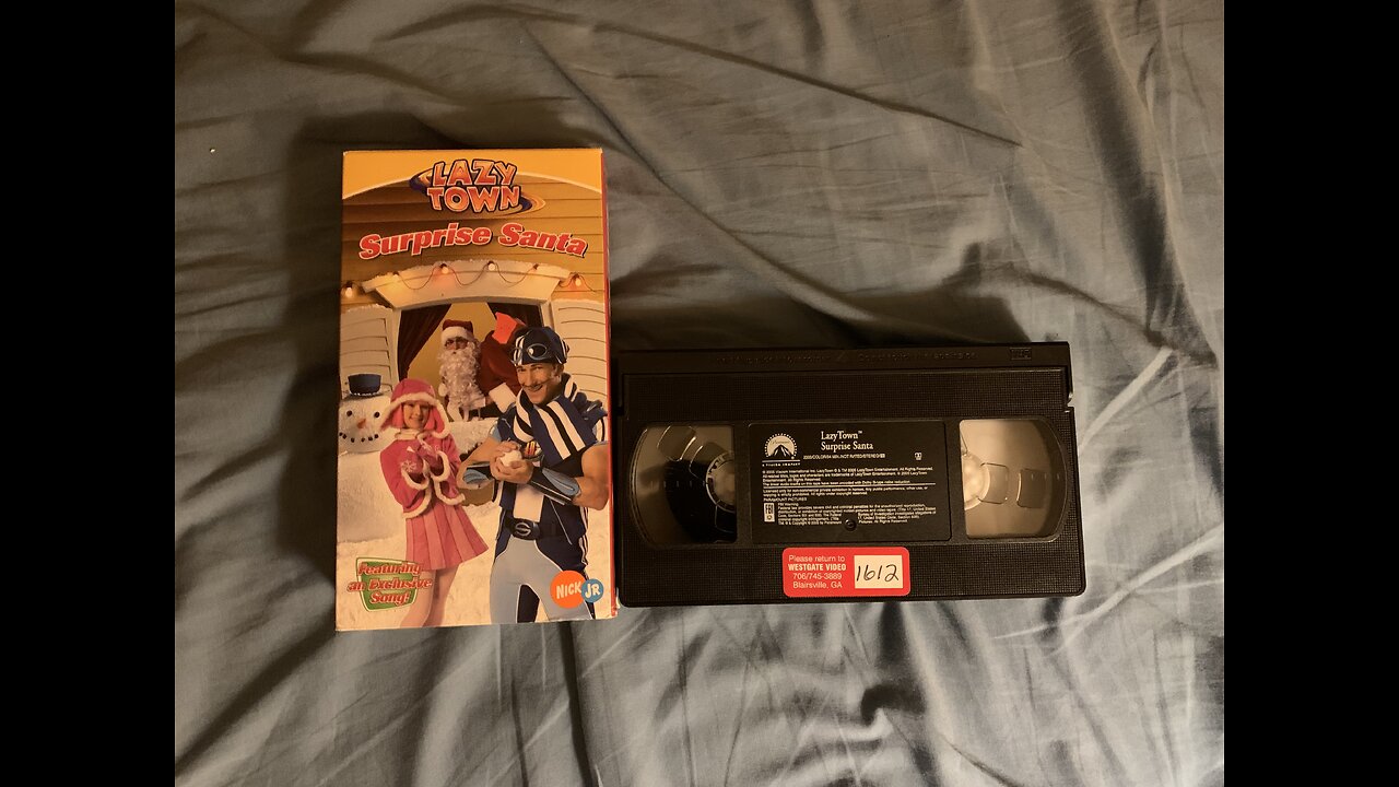 LazyTown: Surprise Santa (2005 VHS)