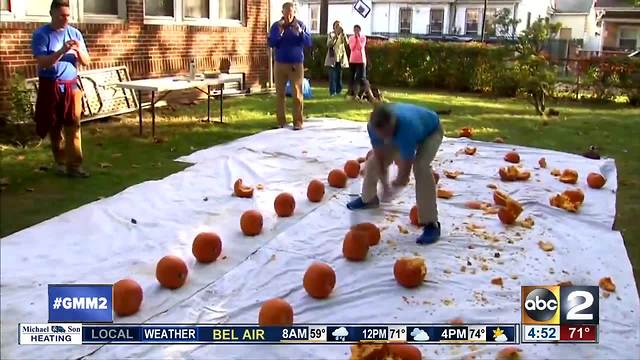 Guinness record holder attempts Halloween themed records