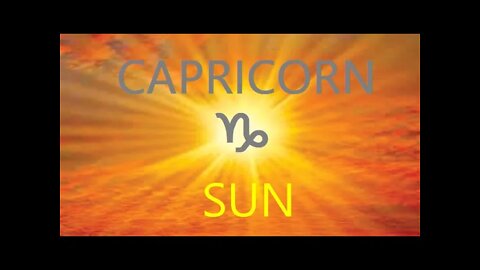 Capricorn Sun | Sun in Capricorn in Vedic Astrology