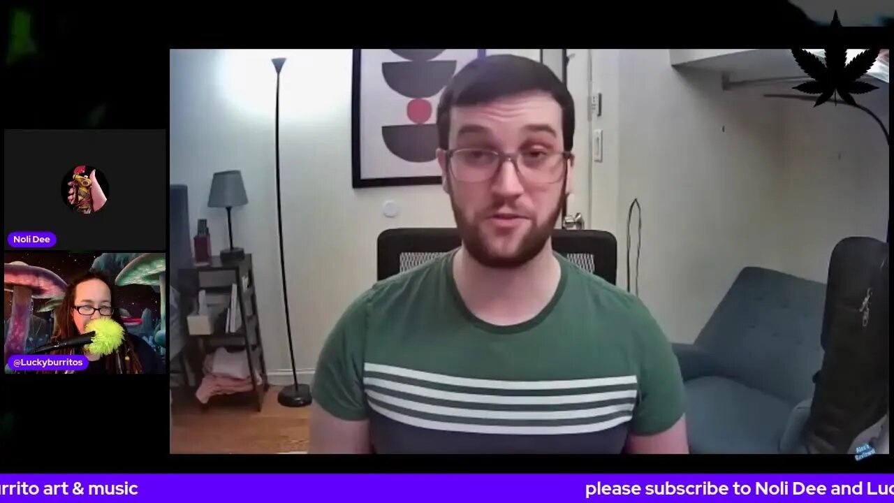 Activism talk chilling with Noli Dee while i finish up one of my paintings